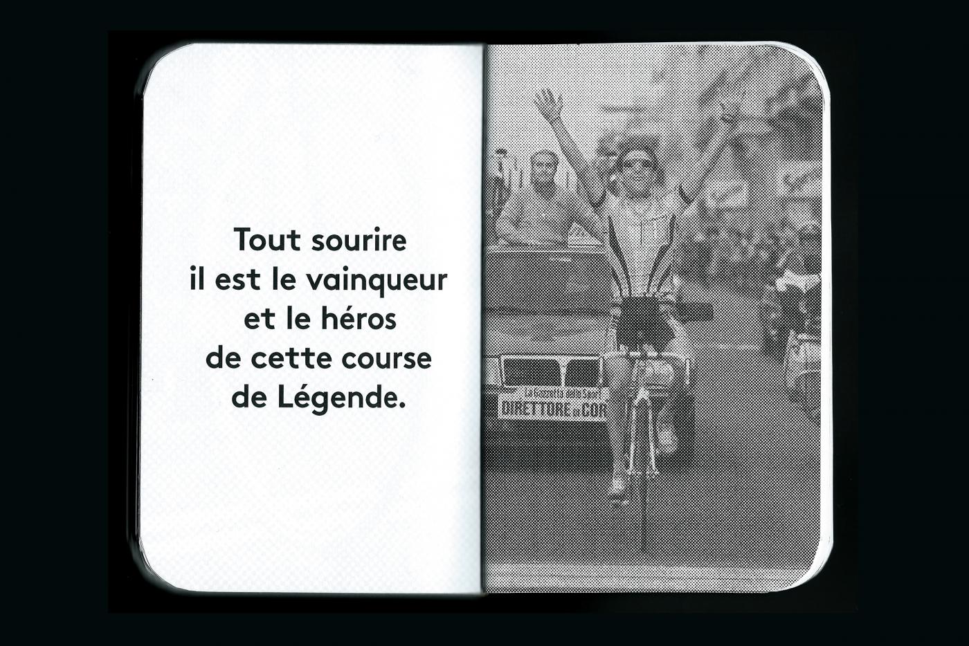 eddy terki graphisme design graphique belges vélo catalogue imprimé édition
