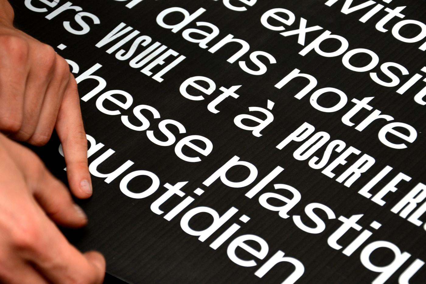 eddy terki design graphic graphisme graphique typographie ponctuation exposition paris saint-denis bagnolet