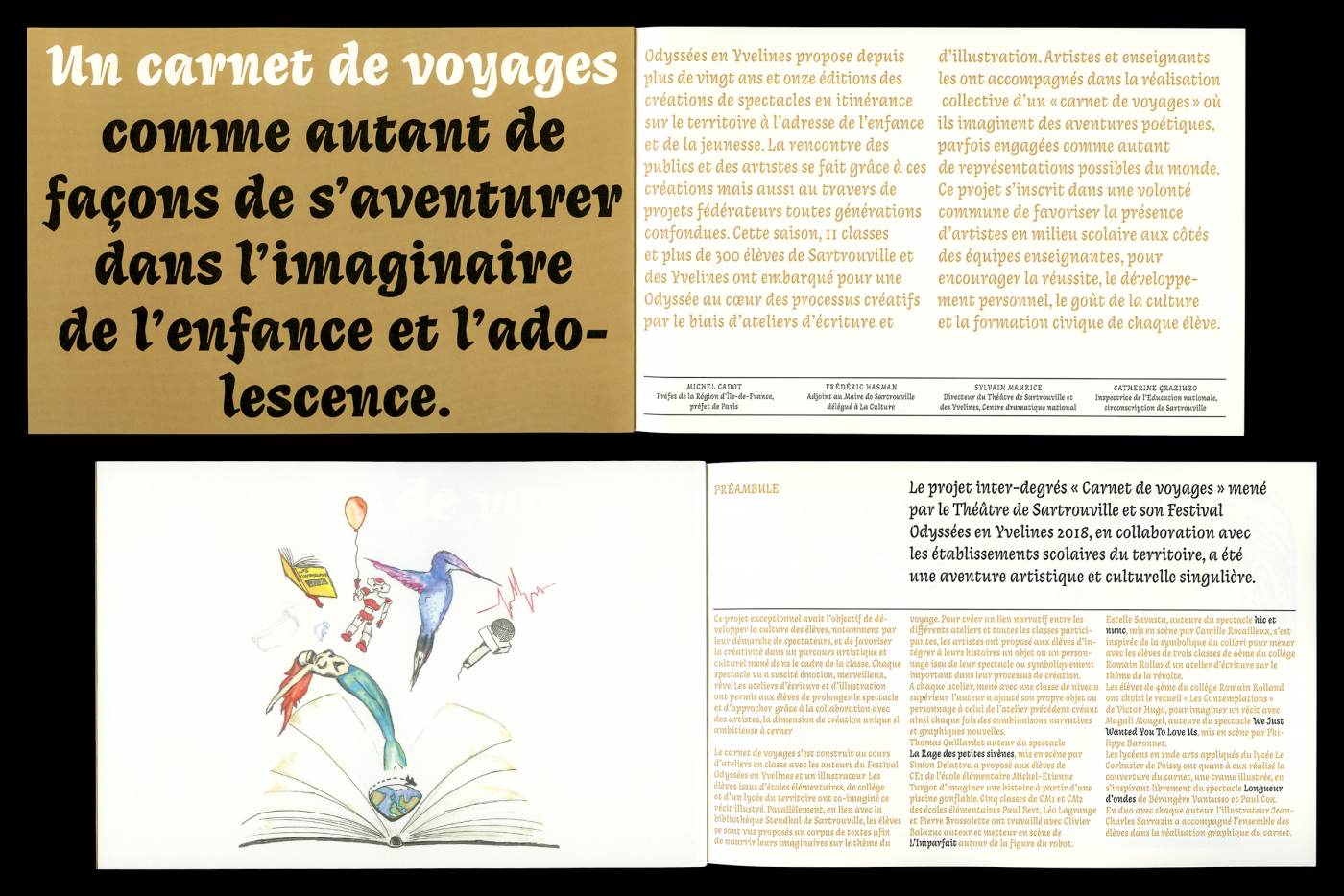 atelier eddy terki design graphique carnet de voyages sartrouville théâtre graphisme