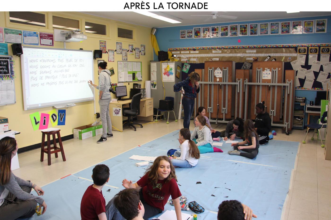 eddy terki canada graphisme intervention en milieu scolaire kids program tornado valerie yobe catherine nadon daniel leblanc transmission