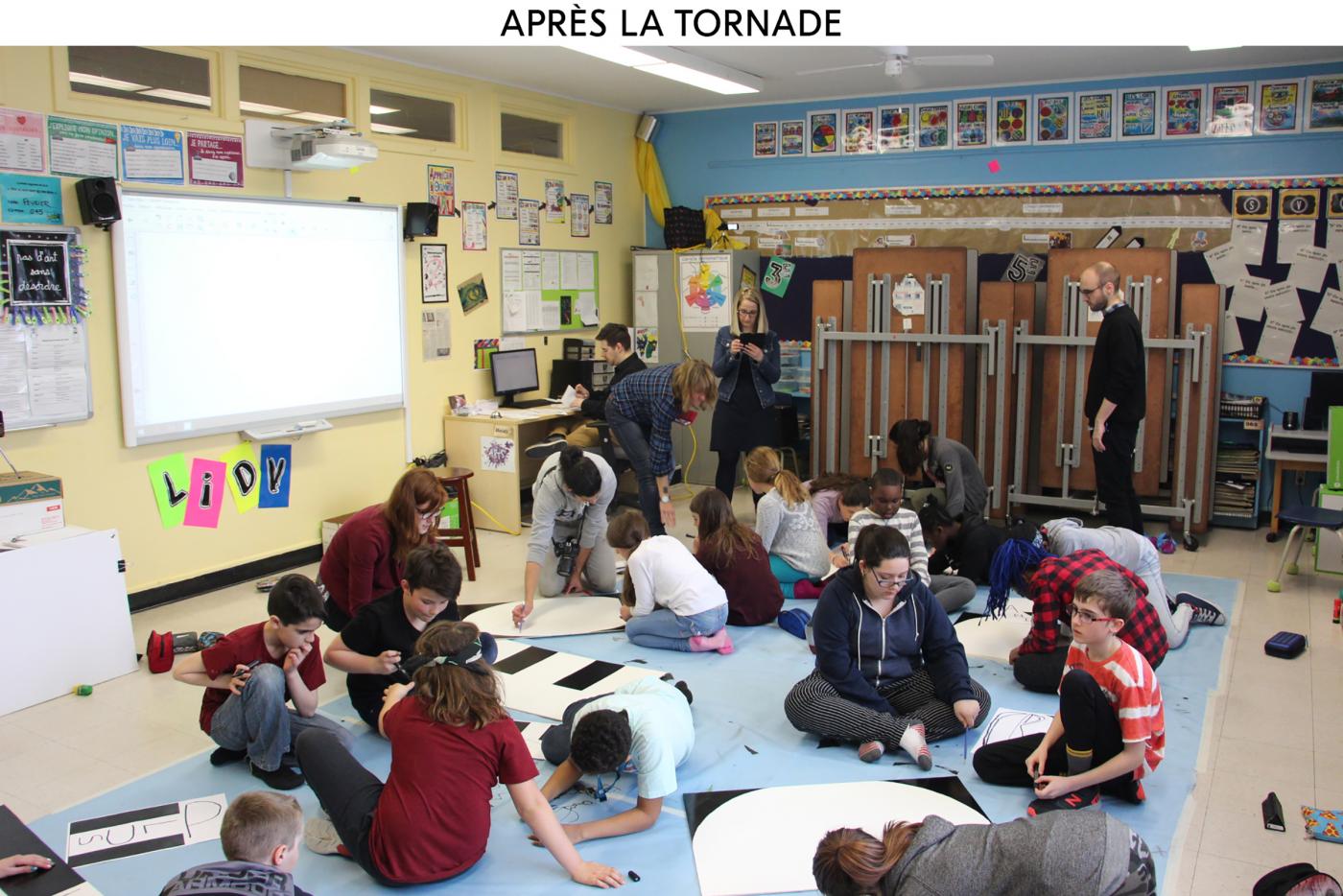 eddy terki canada graphisme intervention en milieu scolaire kids program tornado valerie yobe catherine nadon daniel leblanc transmission