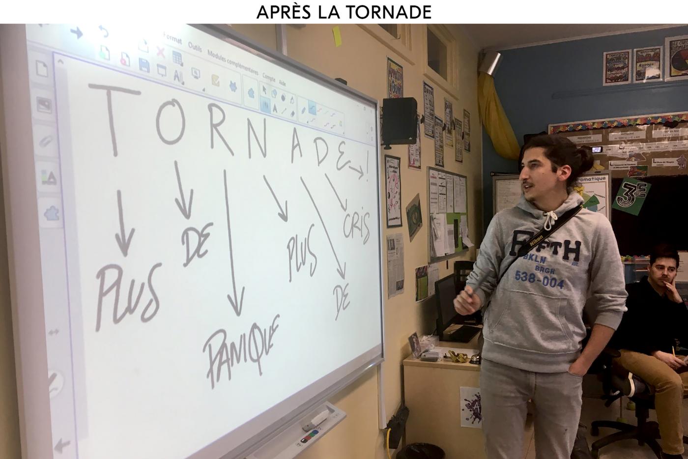 eddy terki canada graphisme intervention en milieu scolaire kids program tornado valerie yobe catherine nadon daniel leblanc transmission